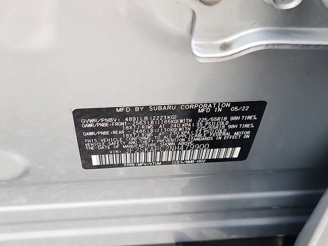 2022 Subaru Forester Limited