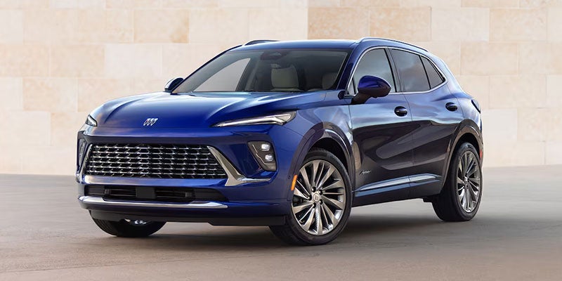 2025 Buick Envision Blue SUV parked outdoor