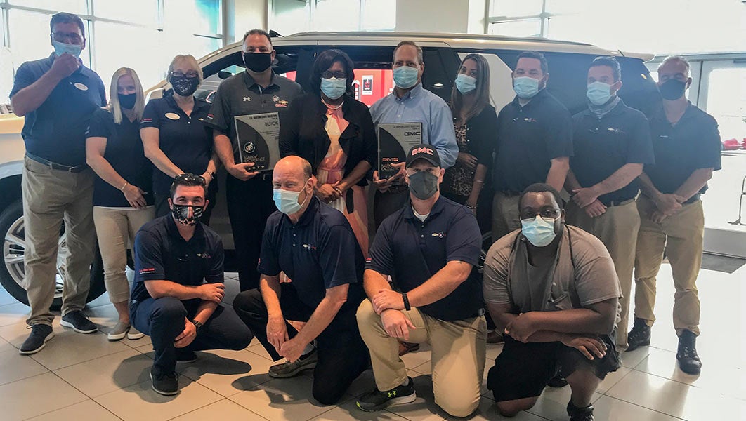 Staffs of i.g. Burton Lewes Automall Buick GMC